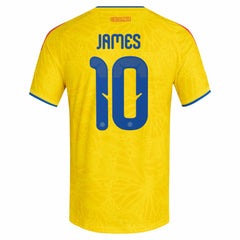 James Rodriguez Colombia National Team 2026 Home Jersey - Yellow shop
