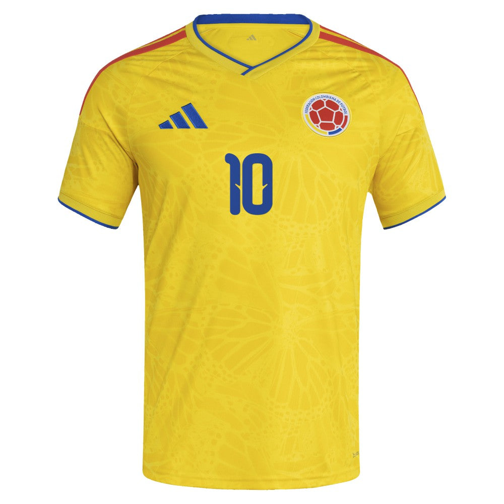 James Rodriguez Colombia National Team 2026 Home Replica Jersey - Yellow for sale