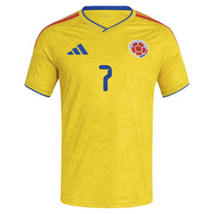 Luis Diaz Colombia National Team 2026 Home Replica Jersey - Yellow on sale