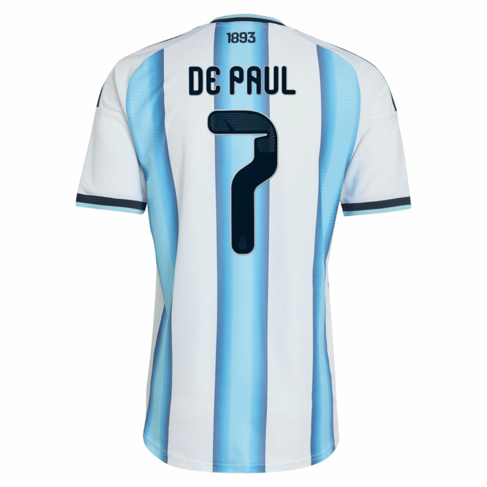 Rodrigo De Paul Argentina National Team 2026 Home Jersey - White outlet