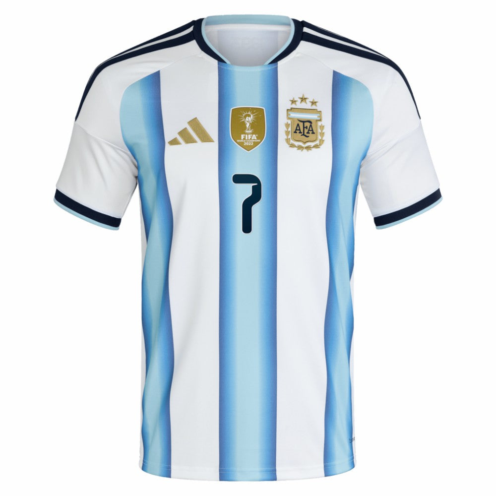 Rodrigo De Paul Argentina National Team 2026 Home Replica Jersey - White discount