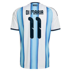 Angel Di Maria Argentina National Team 2026 Home Replica Jersey - White discount