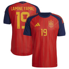 Lamine Yamal Spain National Team 2026 Home Jersey - Red sale