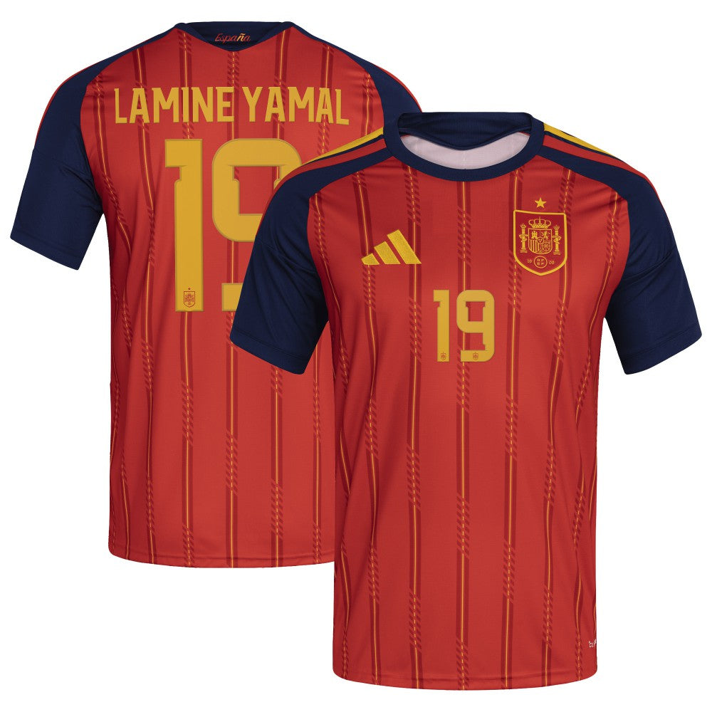 Lamine Yamal Spain National Team 2026 Home Replica Jersey - Red outlet