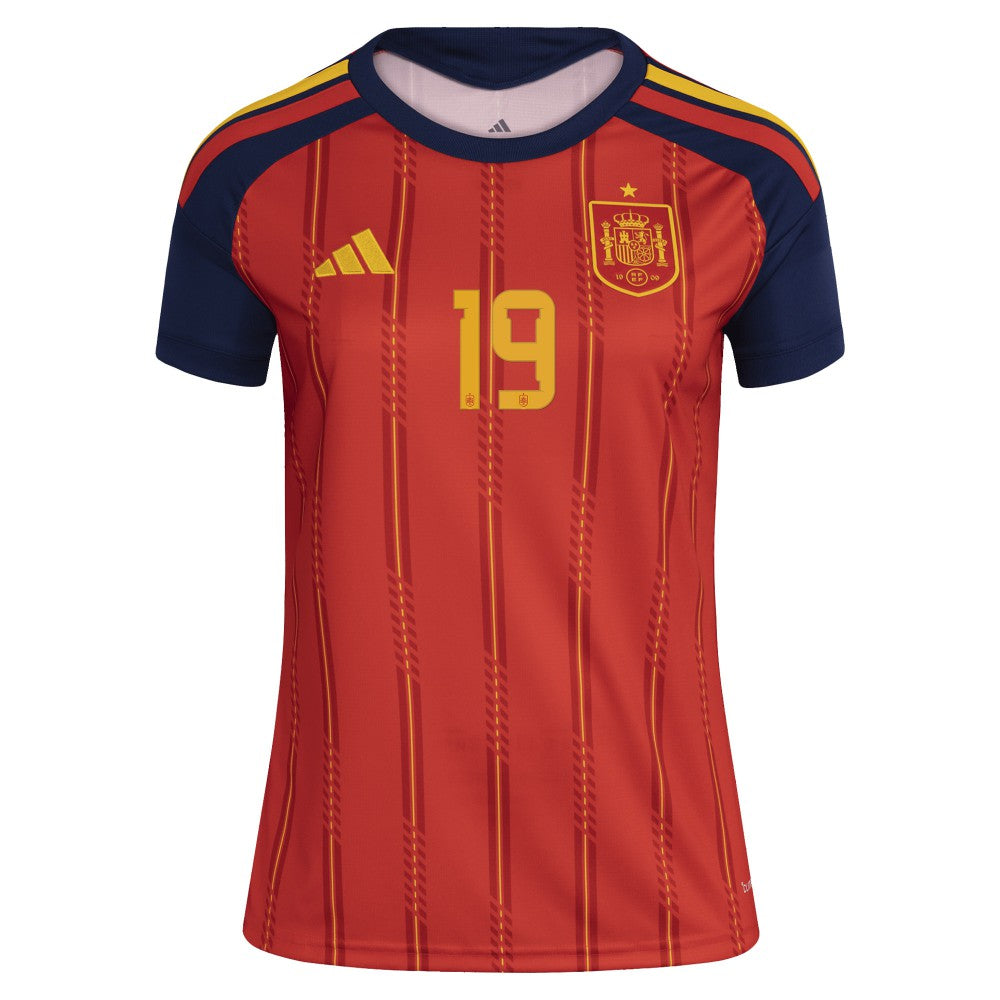 Lamine Yamal Spain National Team Women's 2026 Home Replica Jersey - Red sale