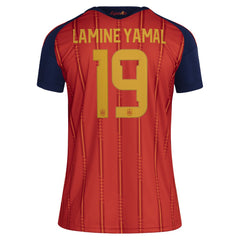 Lamine Yamal Spain National Team Women's 2026 Home Replica Jersey - Red sale
