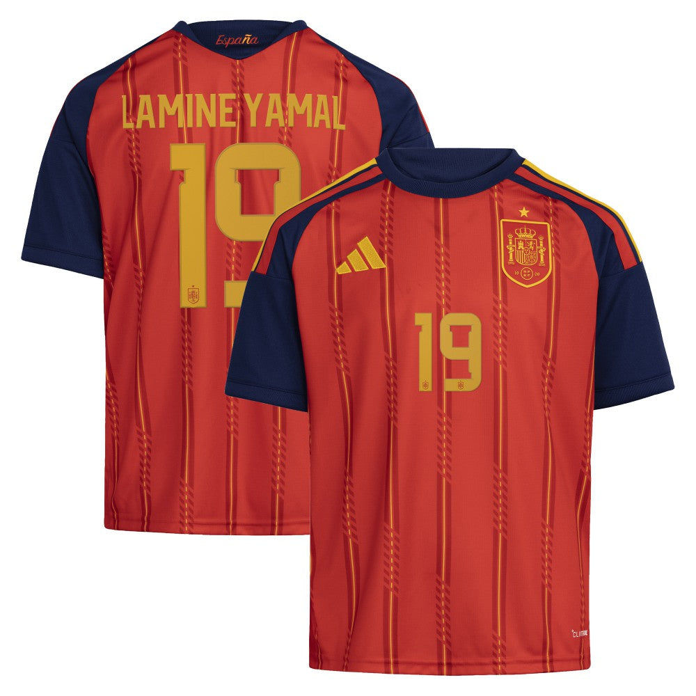 Lamine Yamal Spain National Team Youth 2026 Home Replica Jersey - Red online