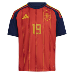 Lamine Yamal Spain National Team Youth 2026 Home Replica Jersey - Red online