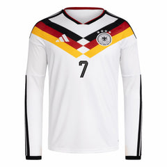 Kai Havertz Germany National Team 2026 Home Replica Long Sleeve Jersey - White sale