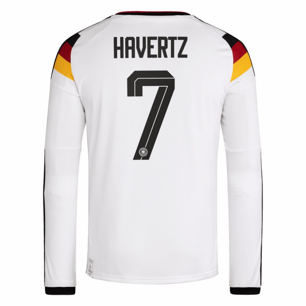 Kai Havertz Germany National Team 2026 Home Replica Long Sleeve Jersey - White sale