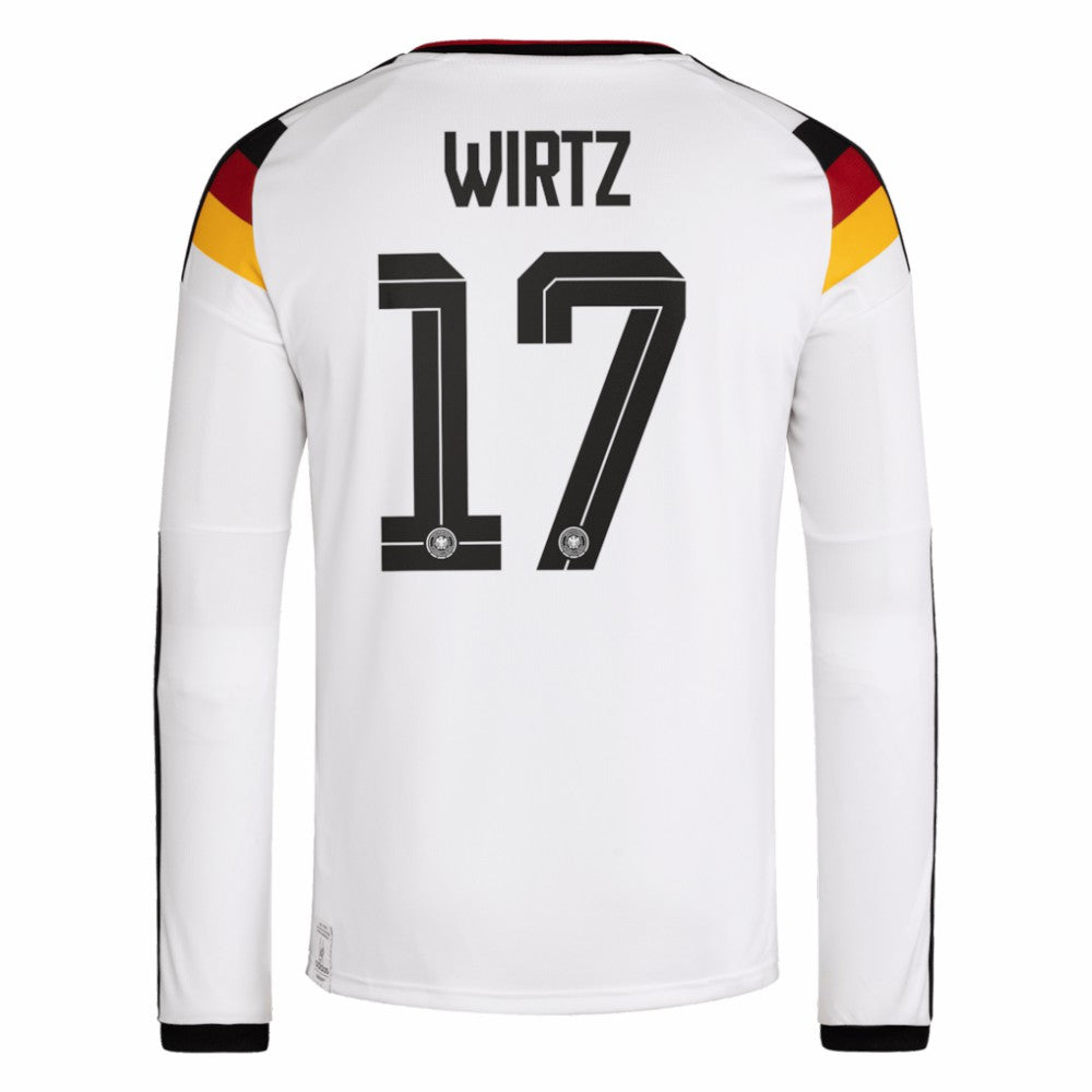 Florian Wirtz Germany National Team 2026 Home Replica Long Sleeve Jersey - White online