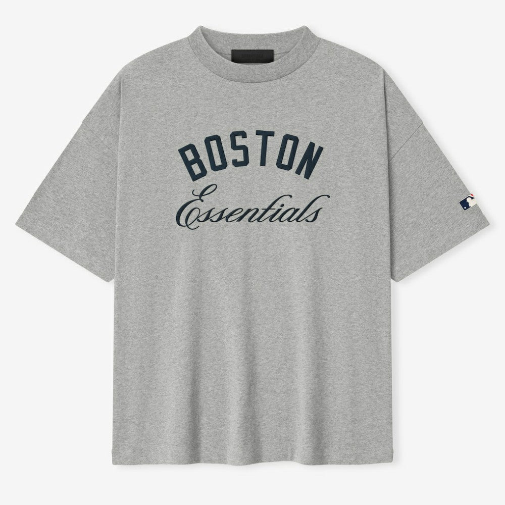 Boston Red Sox Fear of God x MLB Unisex 90's T-Shirt Heather Gray