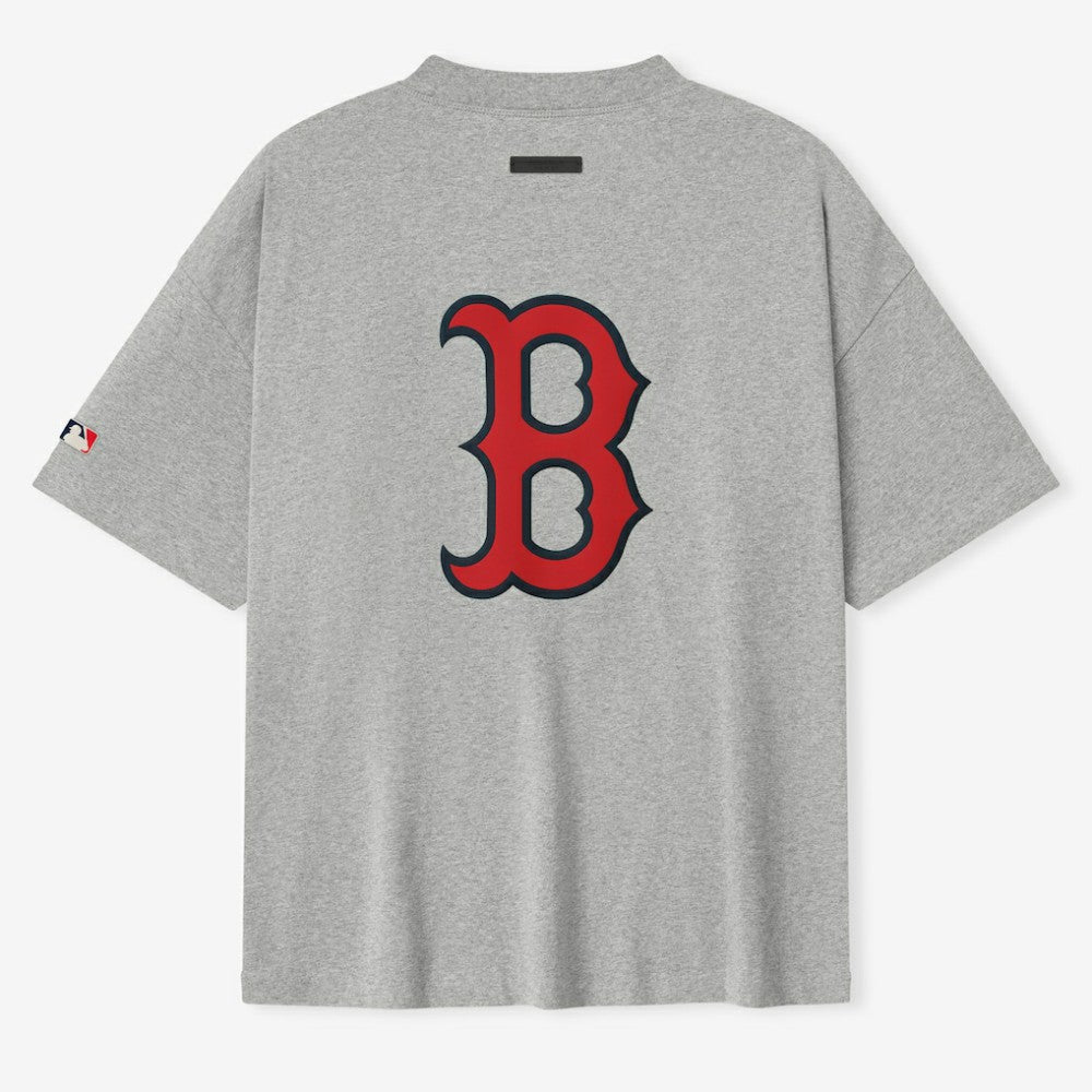 Boston Red Sox Fear of God x MLB Unisex 90's T-Shirt Heather Gray