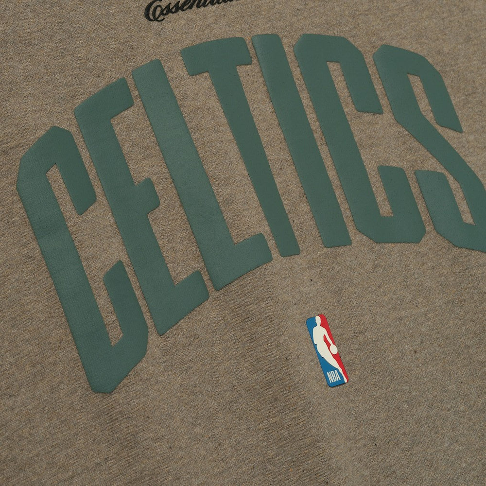 Boston Celtics Fear of God x NBA Unisex 90's T-Shirt - Heather Gray cheap