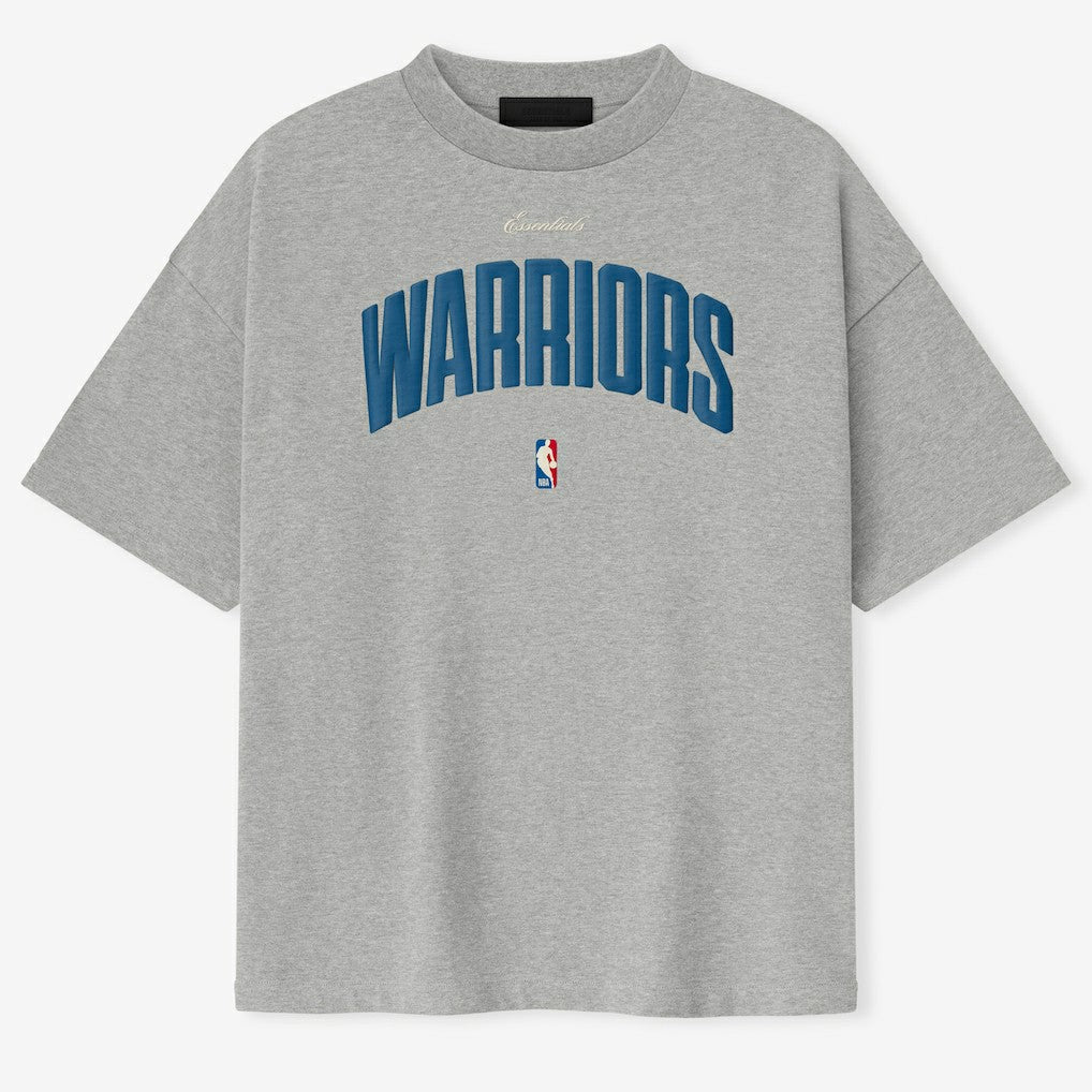 Golden State Warriors Fear of God x NBA Unisex 90's T-Shirt sale - Heather Gray for sale