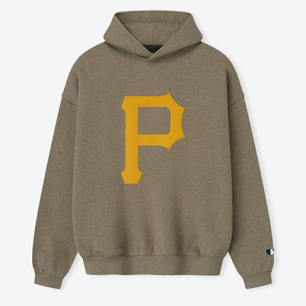 Pittsburgh Pirates Fear of God x MLB Unisex Sport Hoodie Heather Gray
