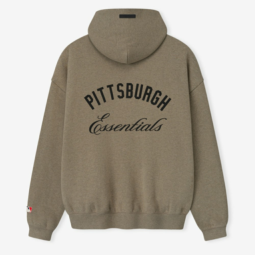 Pittsburgh Pirates Fear of God x MLB Unisex Sport Hoodie Heather Gray