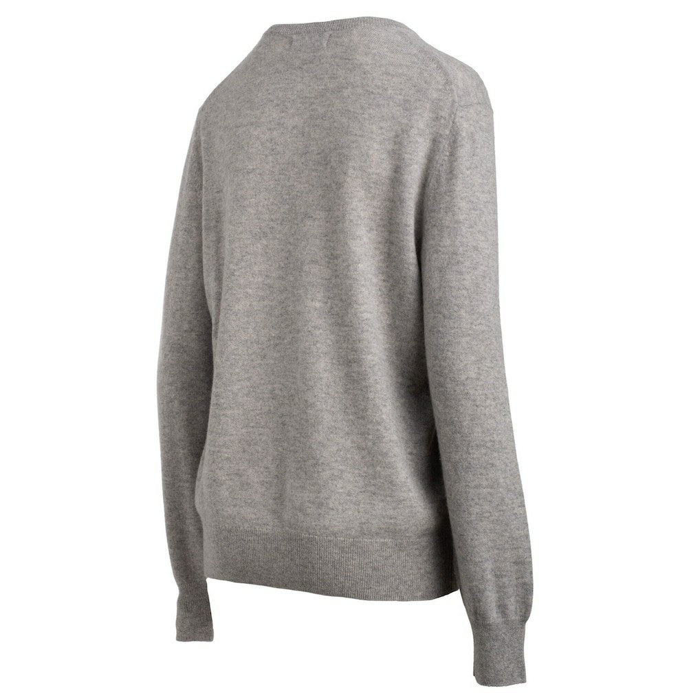 New England Patriots NAADAM Cashmere Sweater - Gray outlet