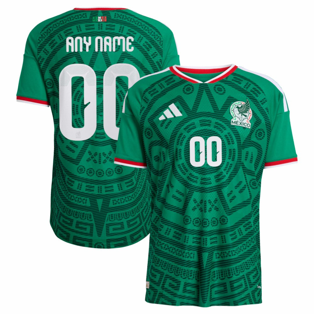 Mexico National Team 2026 Home Custom Jersey - Green on sale