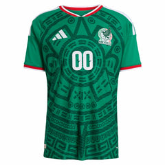 Mexico National Team 2026 Home Custom Jersey - Green on sale