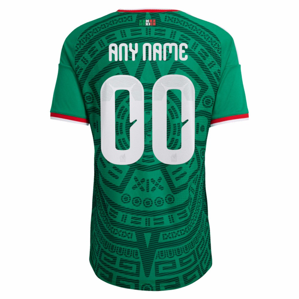Mexico National Team 2026 Home Custom Jersey - Green on sale