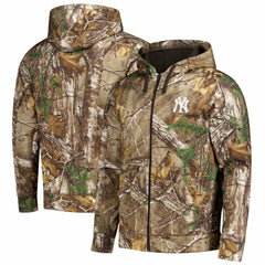 New York Yankees Dunbrooke Trophy Realtree Full-Zip Hoodie Camo