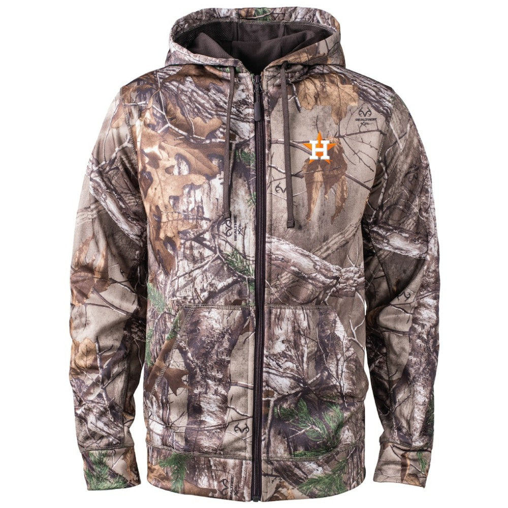 Houston Astros Dunbrooke Trophy Realtree Full-Zip Hoodie Camo