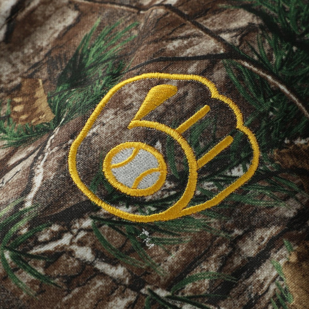 Milwaukee Brewers Dunbrooke Trophy Realtree Full-Zip Hoodie Camo