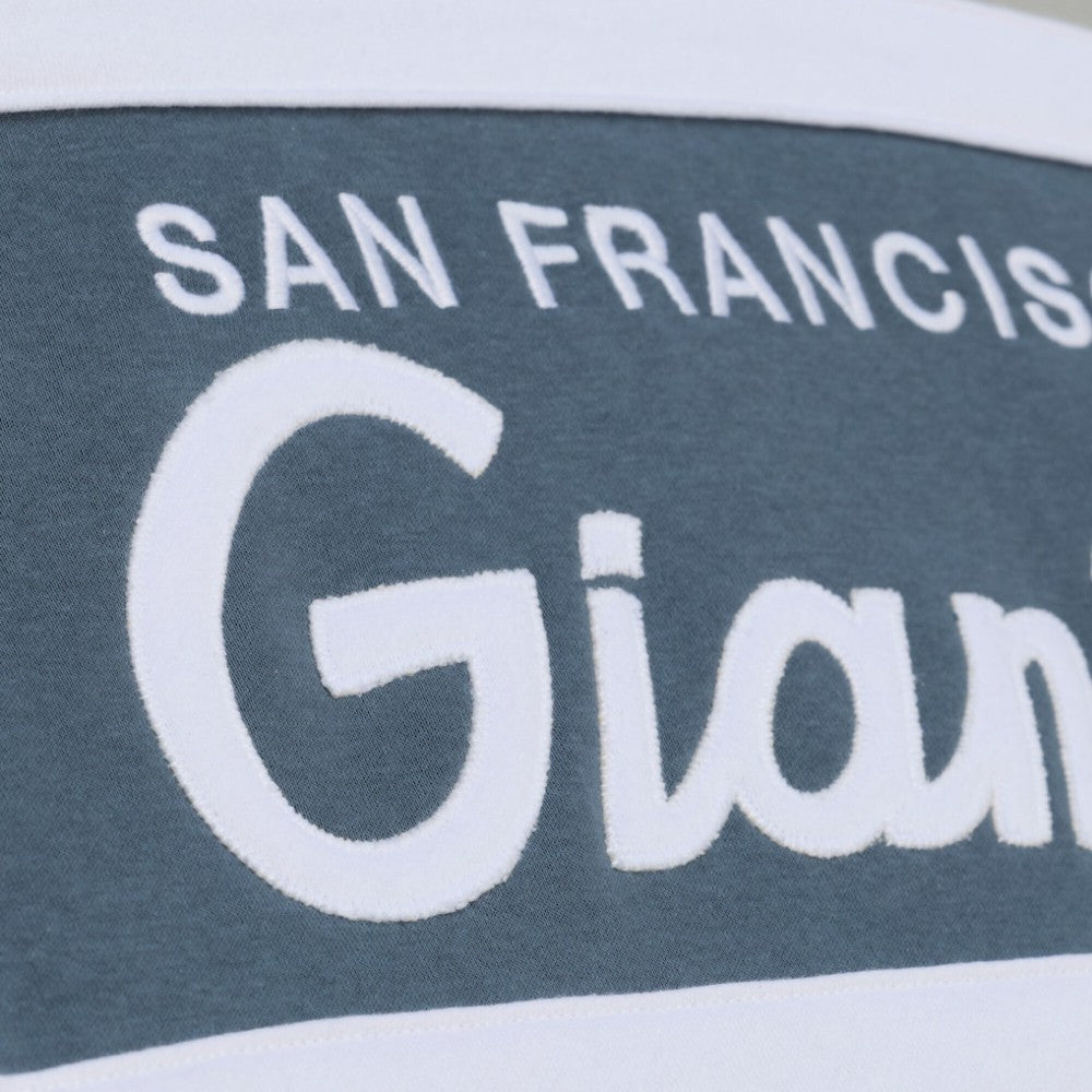 San Francisco Giants Cooperstown Collection Thunderstorm Head Coach Hoodie Gray