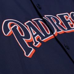 San Diego Padres Full-Snap Hooded Coaches Jacket Navy