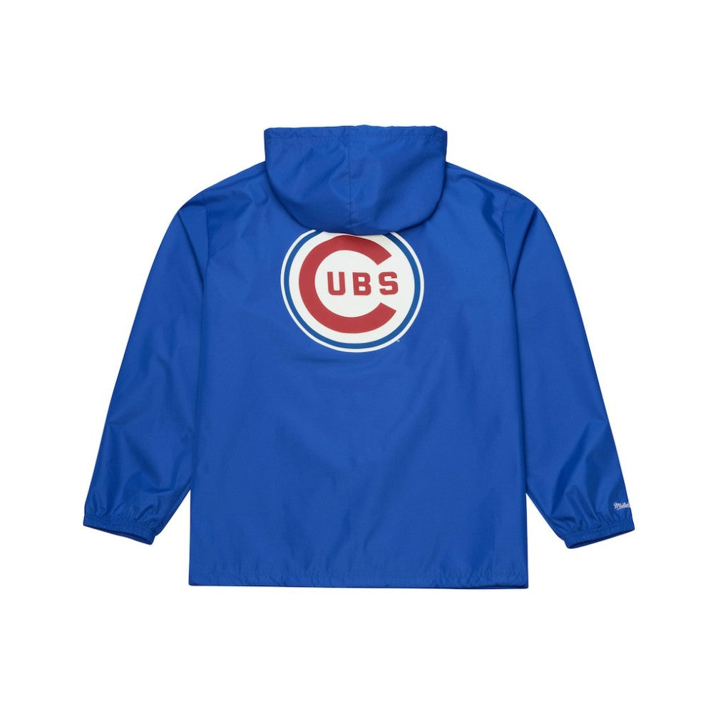 Chicago Cubs Full-Snap Hooded Coaches Jacket Royal