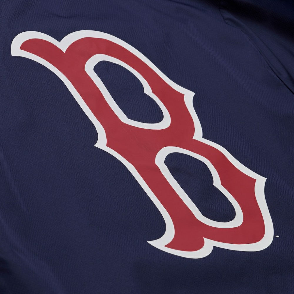 Boston Red Sox Full-Snap Hooded Coaches Jacket Navy