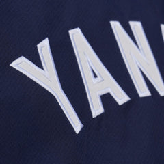 New York Yankees Full-Snap Hooded Coaches Jacket Navy