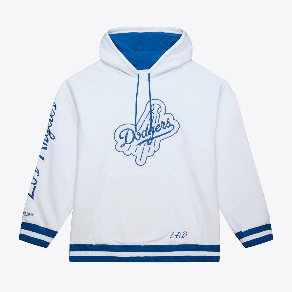 Los Angeles Dodgers Cooperstown Collection Fleece Hoodie White