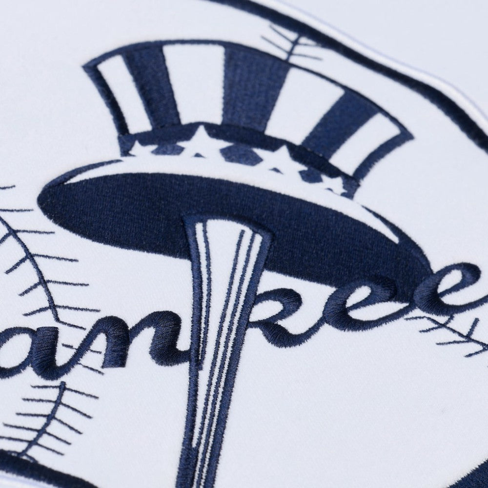 New York Yankees Cooperstown Collection Fleece Hoodie White