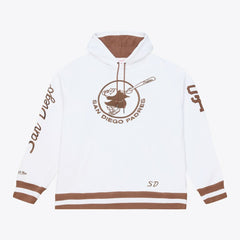 San Diego Padres Cooperstown Collection Fleece Hoodie White