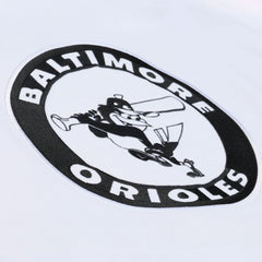 Baltimore Orioles Cooperstown Collection Fleece Hoodie White