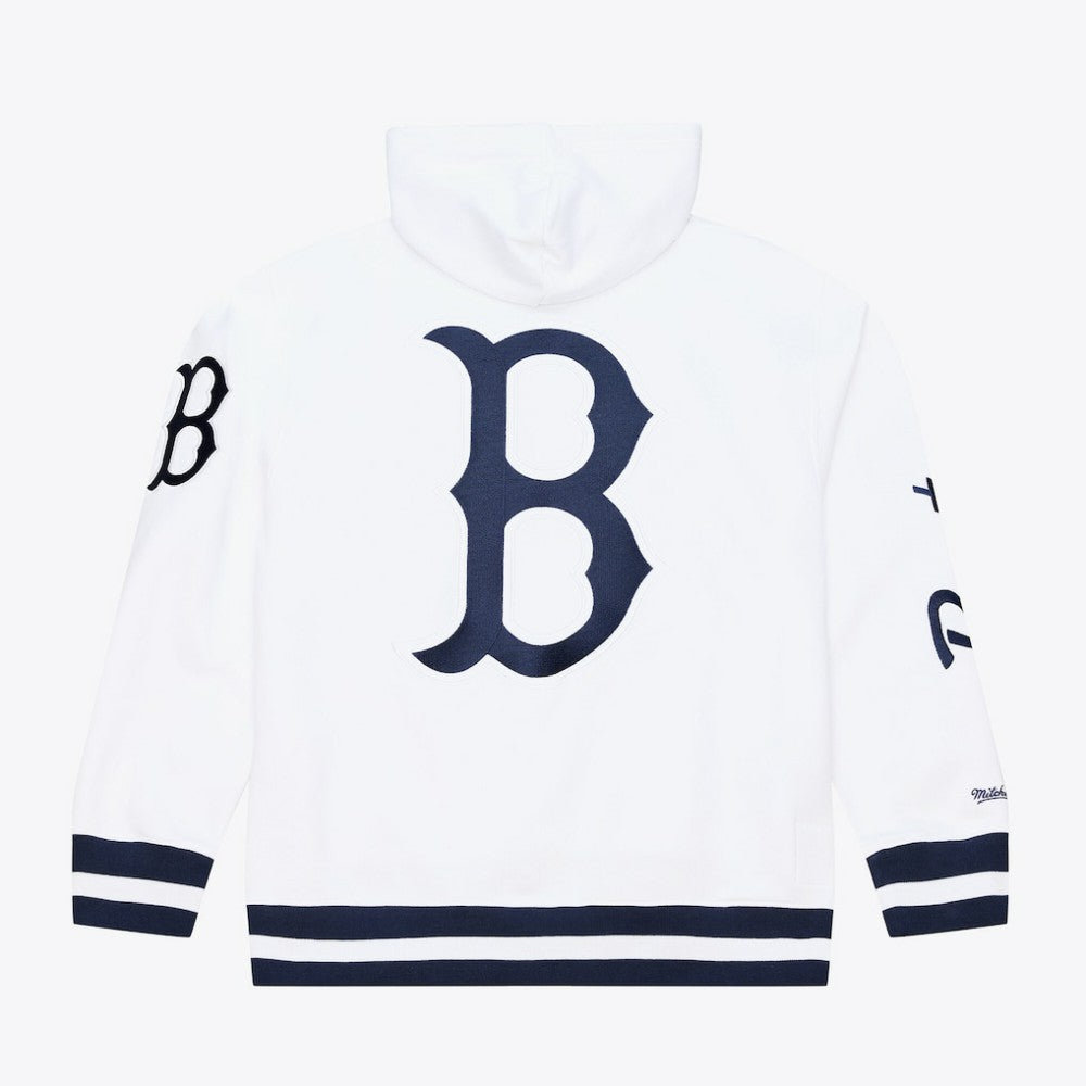 Boston Red Sox Cooperstown Collection Fleece Hoodie White