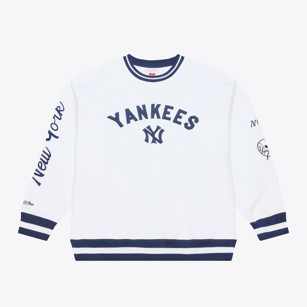 New York Yankees Arctic Fleece Sweatshirt White