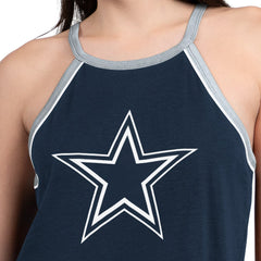 Dallas Cowboys G-III 4Her by Carl Banks Women's Redemption Win Slub Tank Top - Navy discount