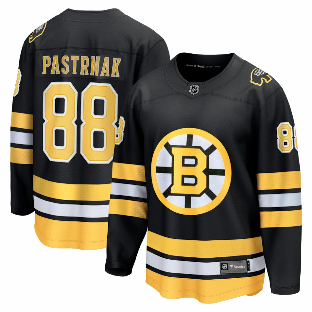 David Pastrnak Boston Bruins Fanatics Home Breakaway Jersey - Black Jerseys