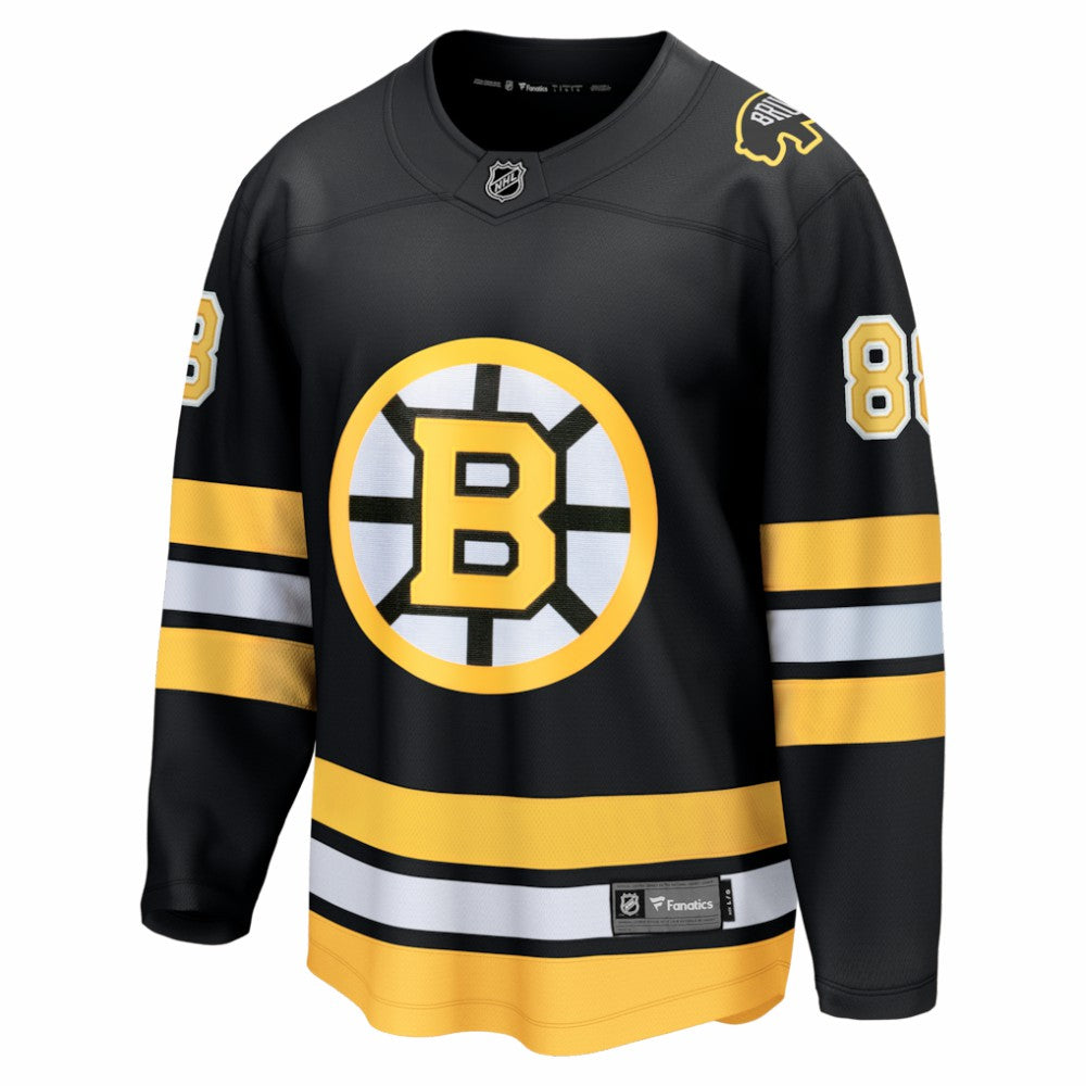 David Pastrnak Boston Bruins Fanatics Home Breakaway Jersey - Black Jerseys