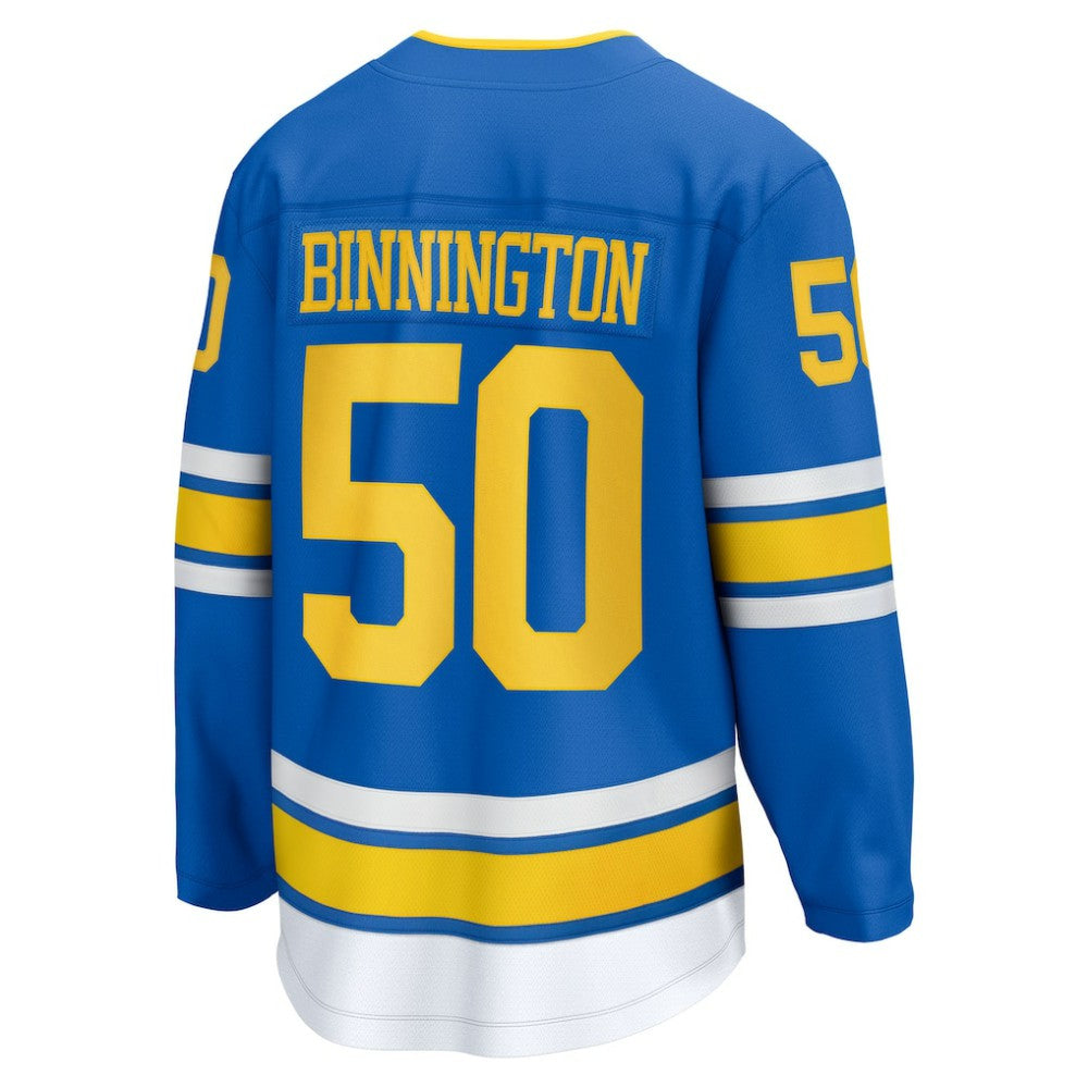 Jordan Binnington St. Louis Blues Fanatics Home Breakaway Jersey - Blue Jerseys