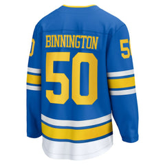 Jordan Binnington St. Louis Blues Fanatics Home Breakaway Jersey - Blue Jerseys