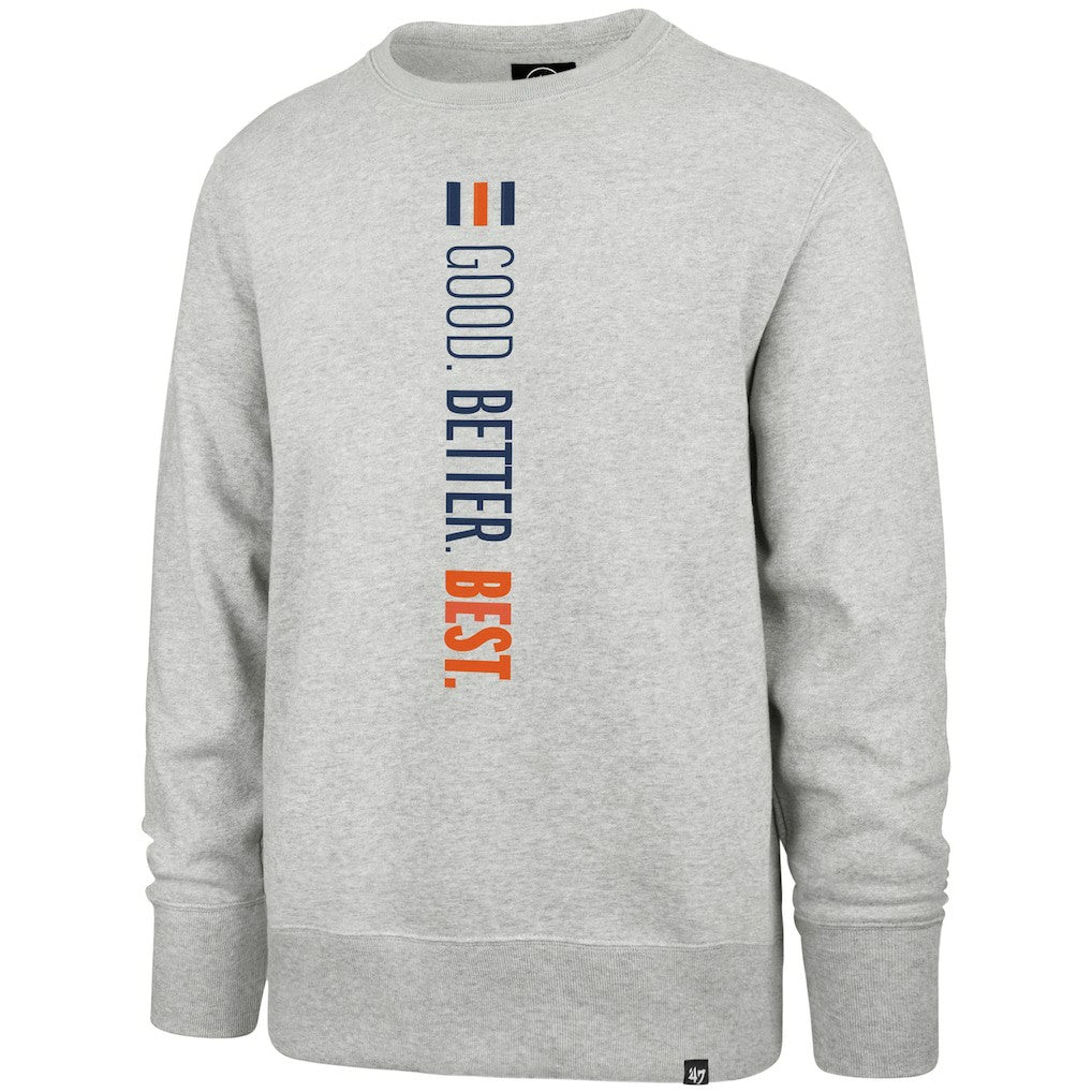 Chicago Bears '47 Good. Better. Best. Franklin Sweatshirt - Heather Gray sale