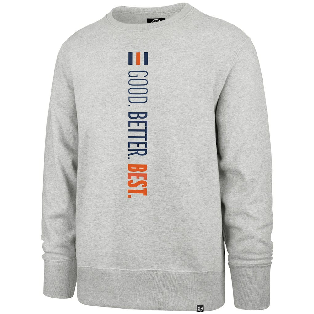 Chicago Bears '47 Good. Better. Best. Franklin Sweatshirt - Heather Gray sale