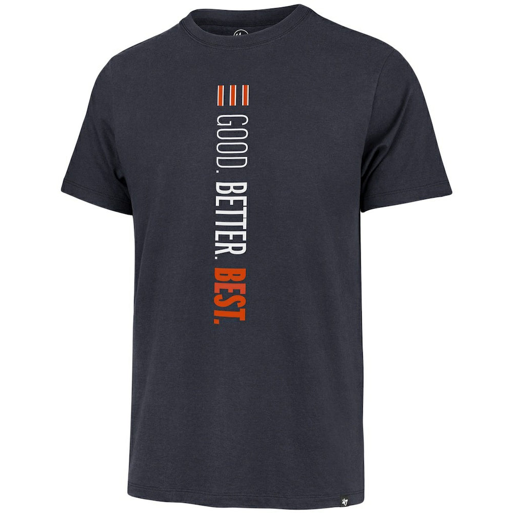 Chicago Bears '47 Good. Better. Best. Franklin T-Shirt - Navy sale