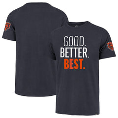 Chicago Bears '47 Good. Better. Best. Franklin T-Shirt - Navy online