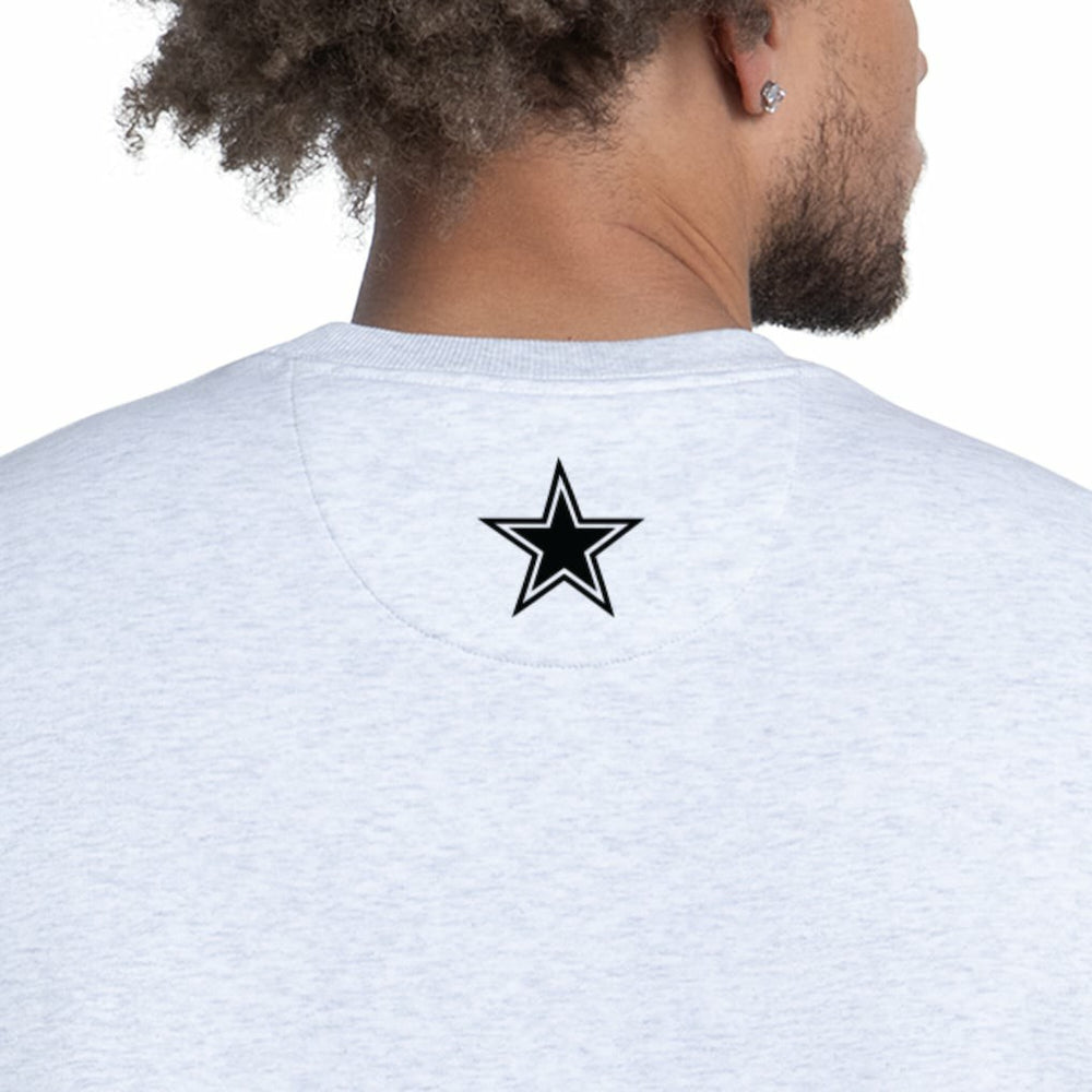 Dallas Cowboys Starter Faceoff Fleece Sweatshirt - Ash for sale