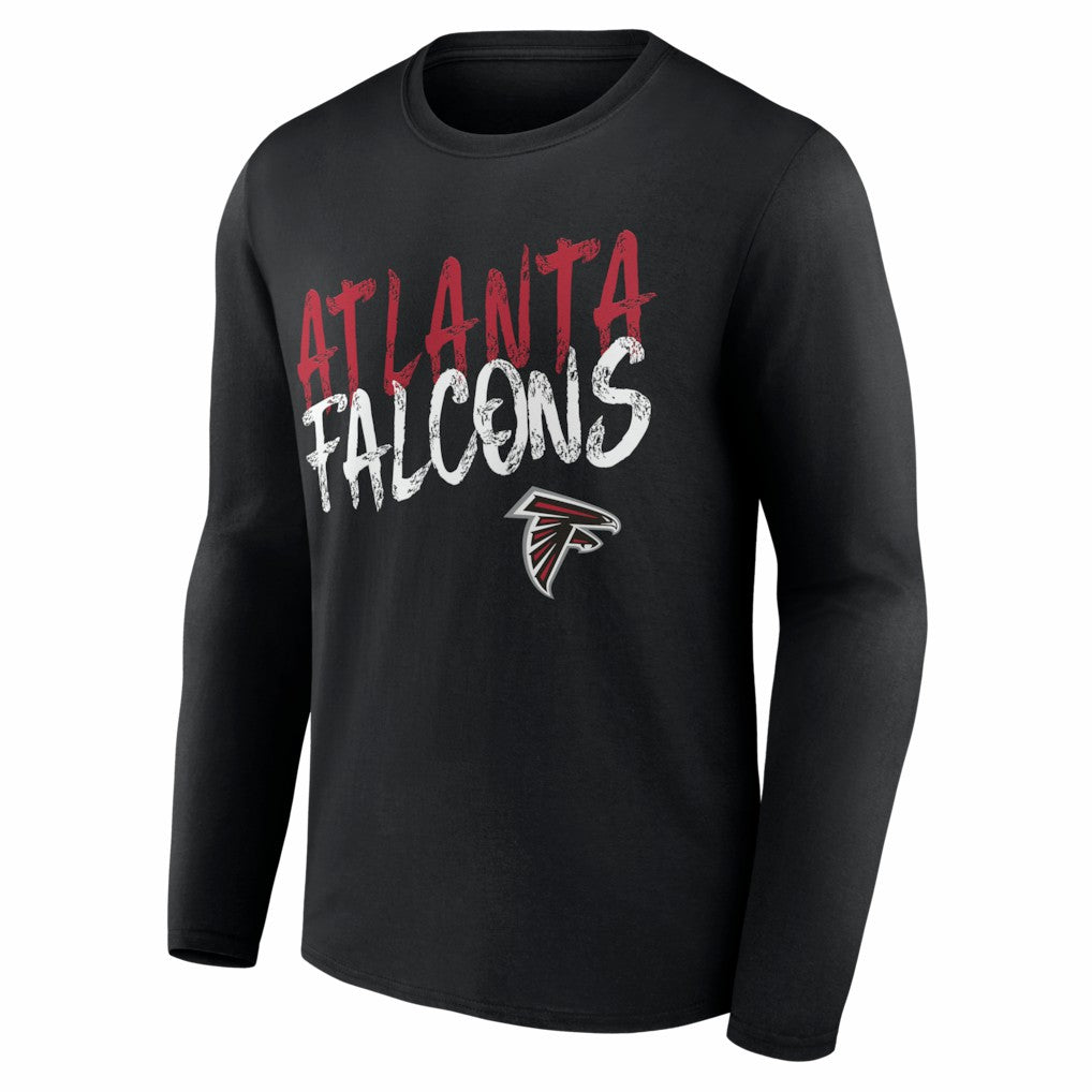 Atlanta Falcons Hustle Long Sleeve T-Shirt - Black for sale